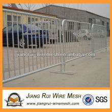 used pvc coated crowd control barrier